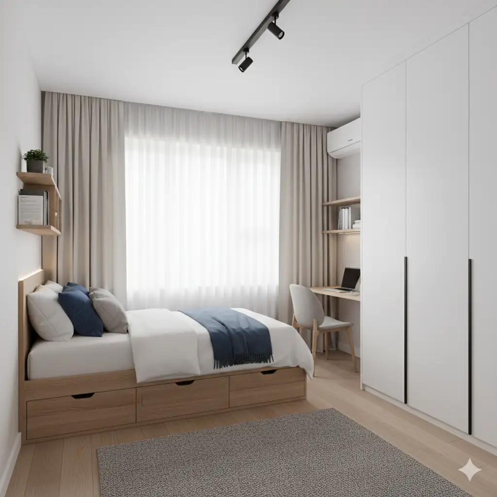 Ремонт комнаты 3x3 метра в Москве