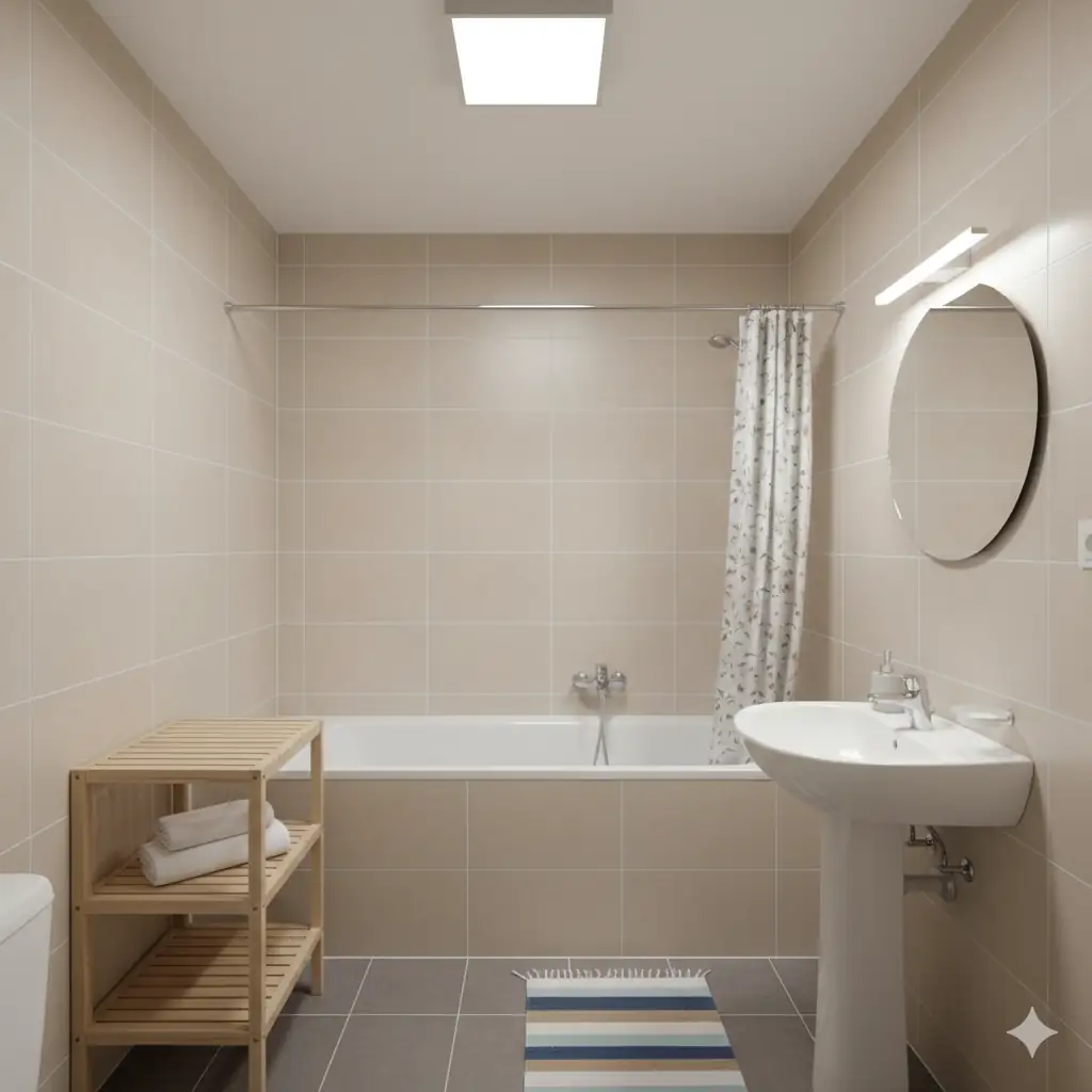 Недорогой ремонт ванной в Москве