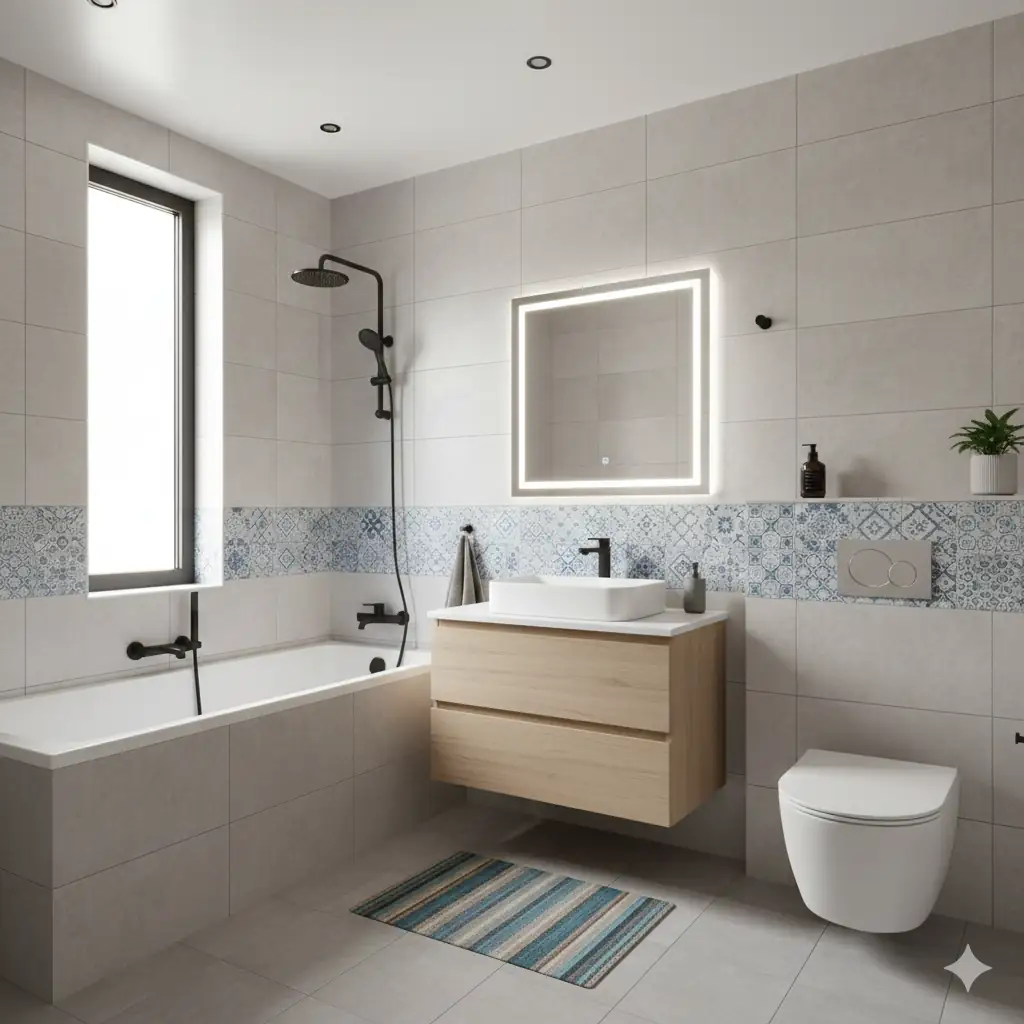 Ремонт туалета и ванной комнаты в Москве