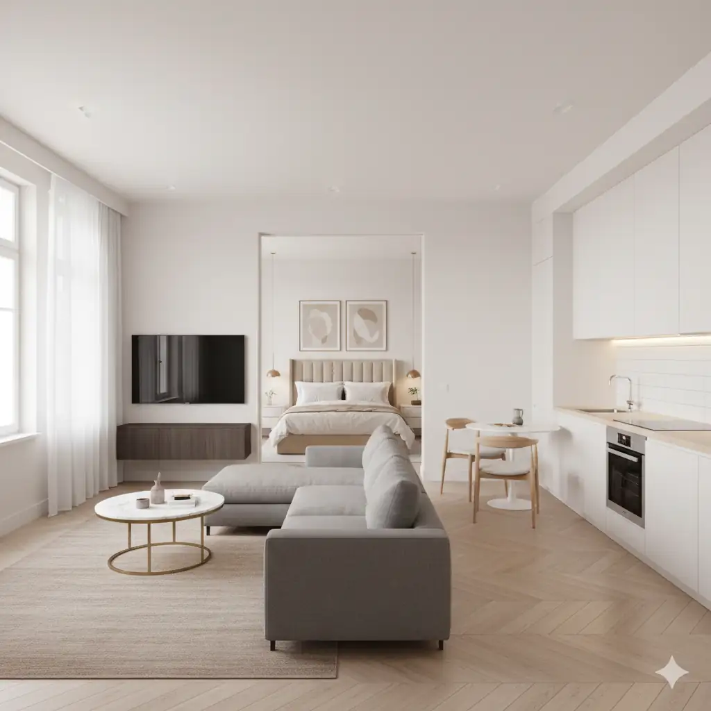 Капитальный ремонт 2-к квартиры в Москве