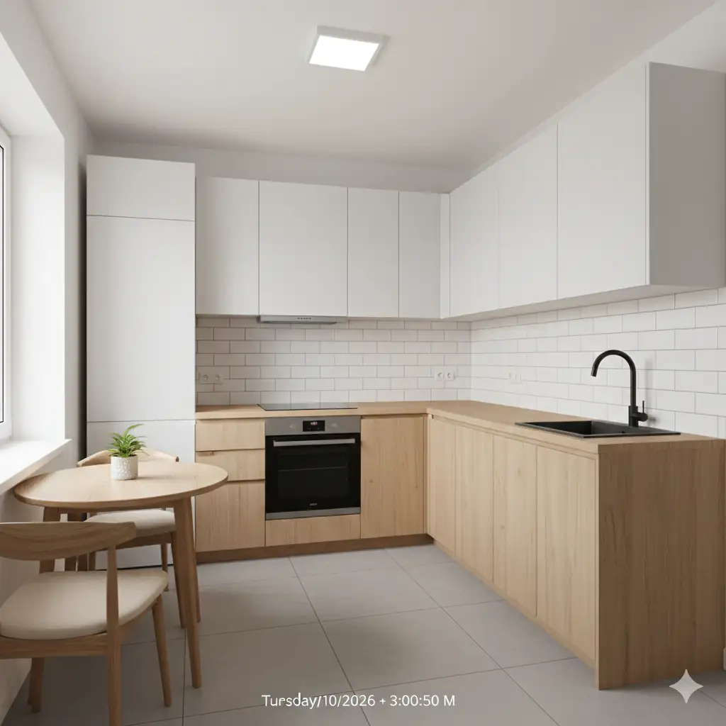 Ремонт кухни 6 м2 в Москве