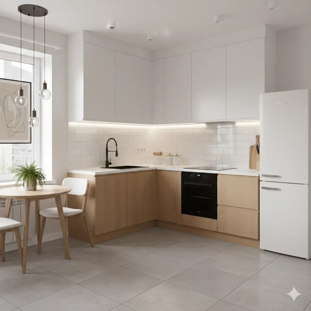 Ремонт кухни 7 м2 в Москве