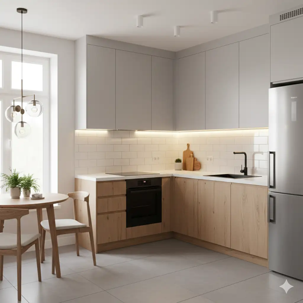 Ремонт кухни 8 м2 в Москве