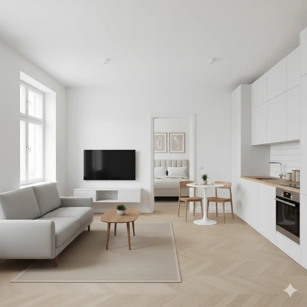 Косметический ремонт 2-к квартиры в Москве