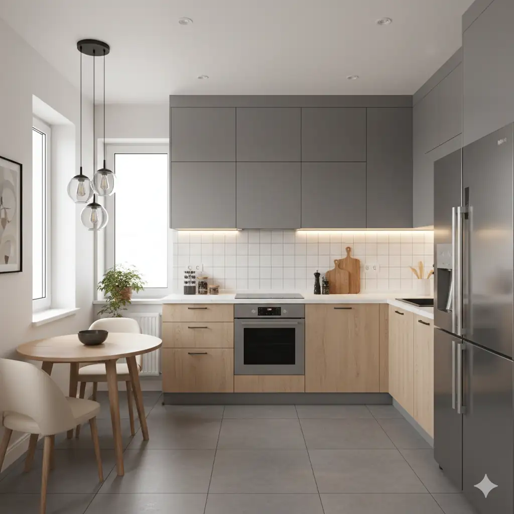 Ремонт кухни 9 м2 в Москве