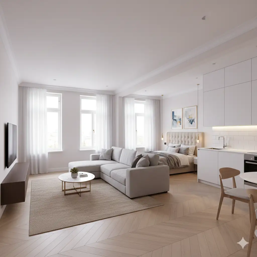 Евроремонт 2-к квартиры в Москве