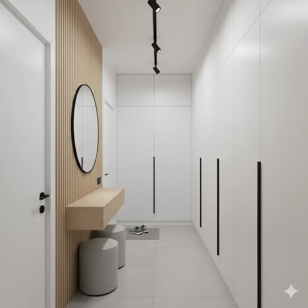 Ремонт маленького коридора в Москве