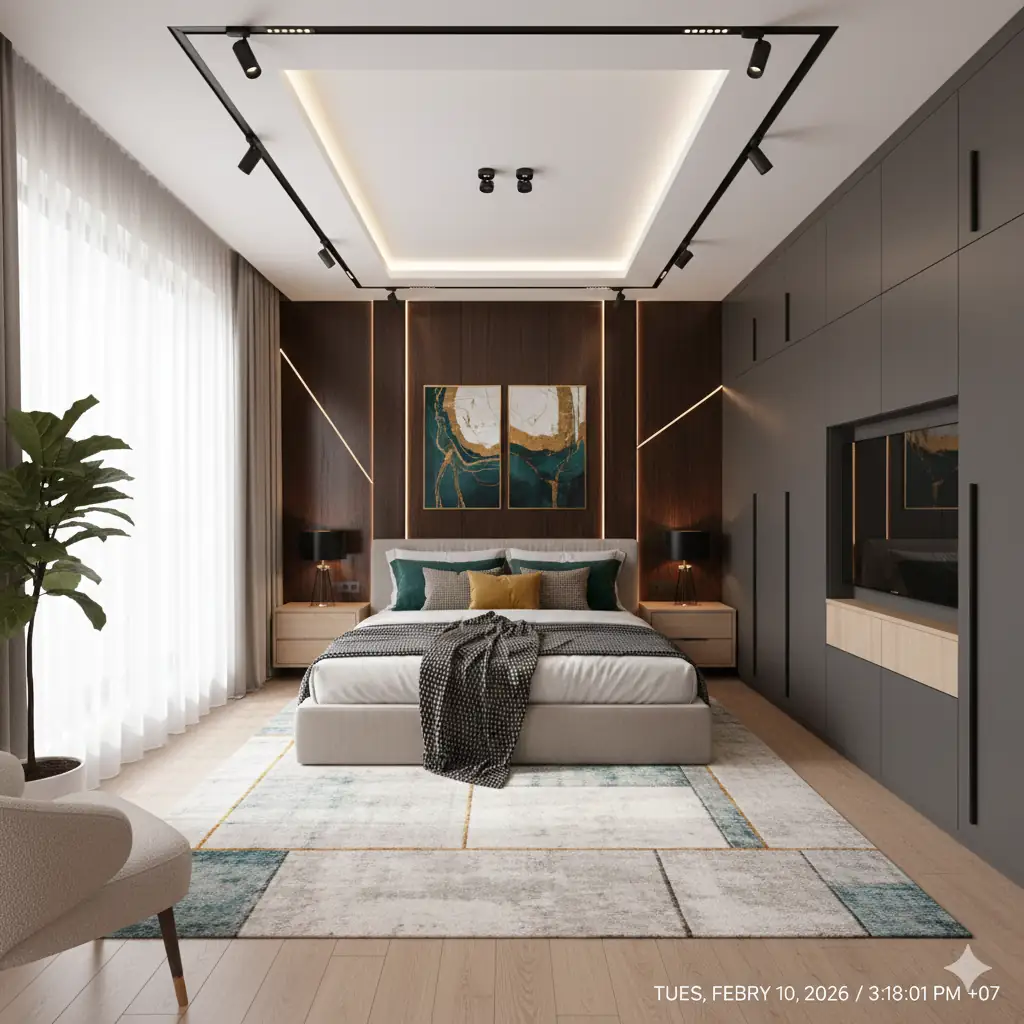 Ремонт спальни 12 м2 в Москве