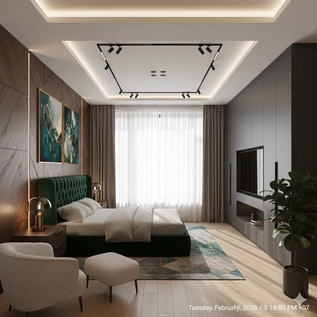 Ремонт спальни 18 м2 в Москве