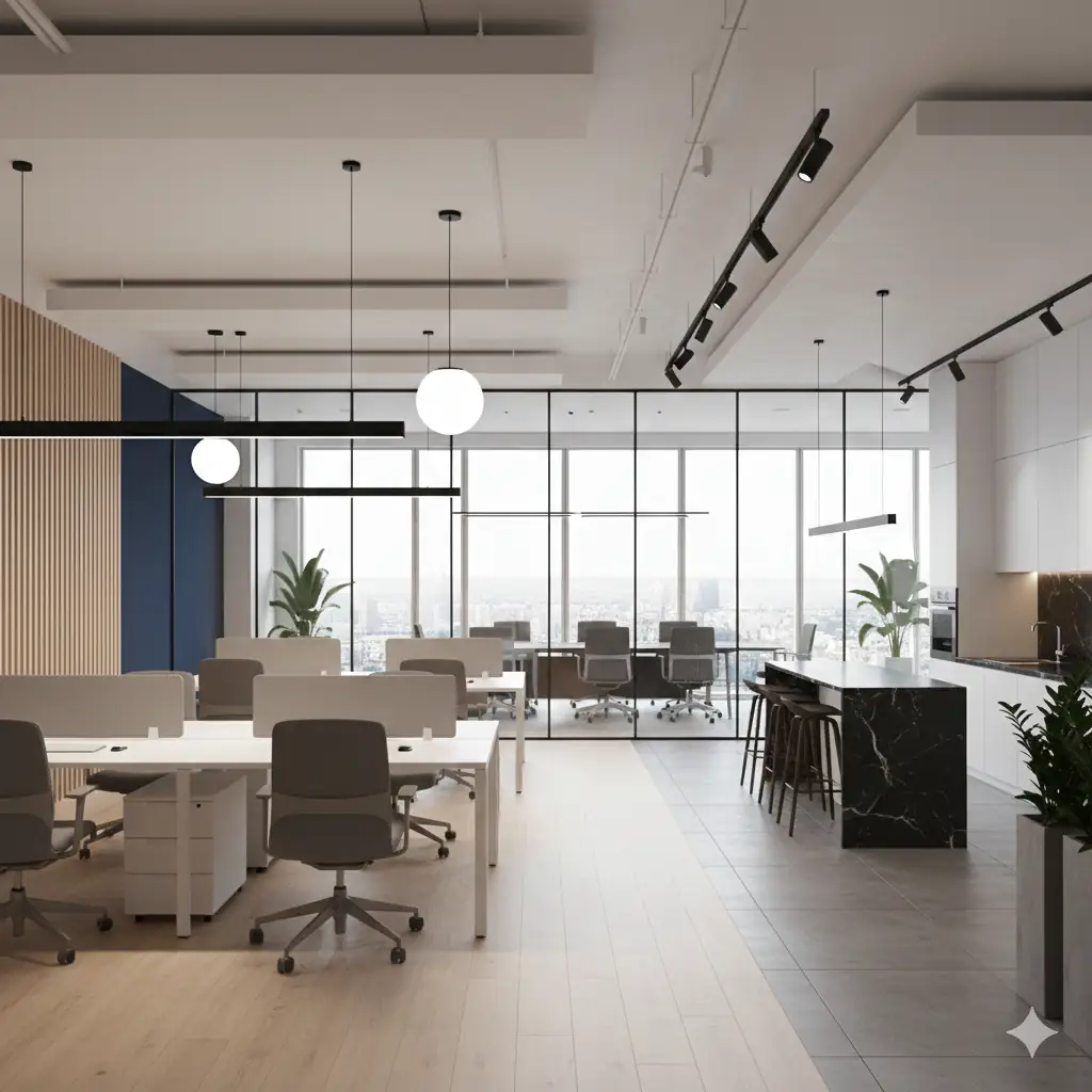 Виды ремонта офисов в Москве