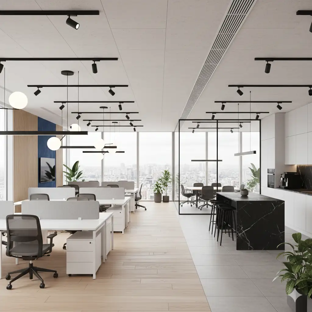 Ремонт офиса под ключ в Москве