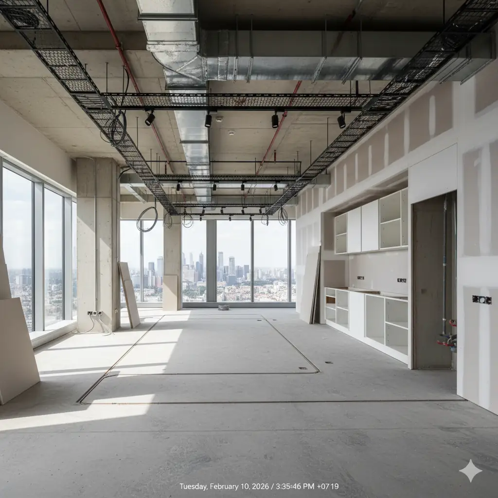 Черновой ремонт офисов в Москве