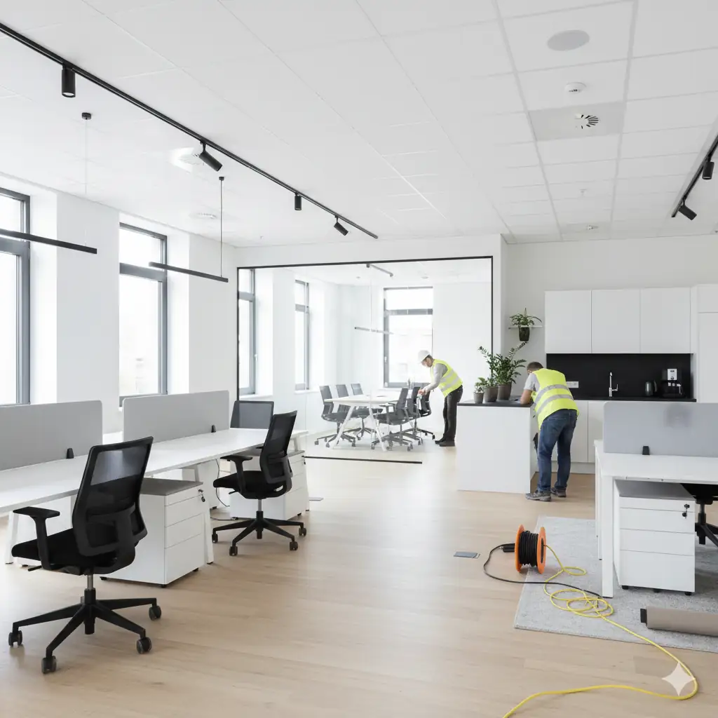 Срочный ремонт офиса в Москве