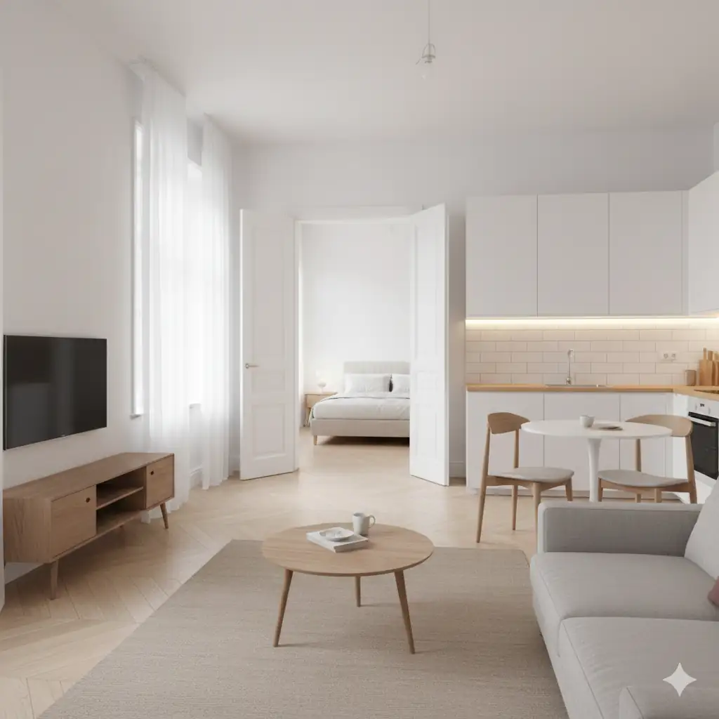 Косметический ремонт 3-к квартиры в Москве