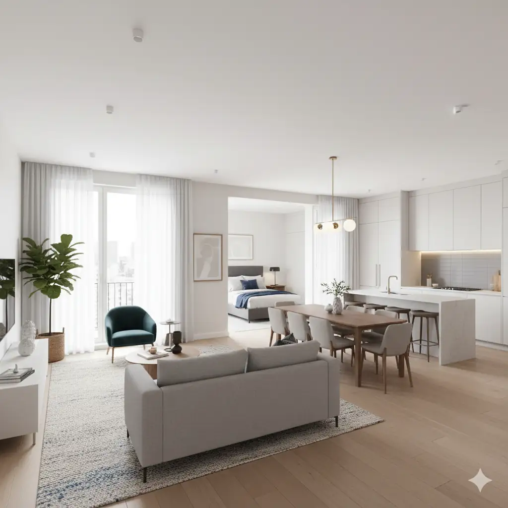 Дизайн 2-комнатной квартиры в Москве