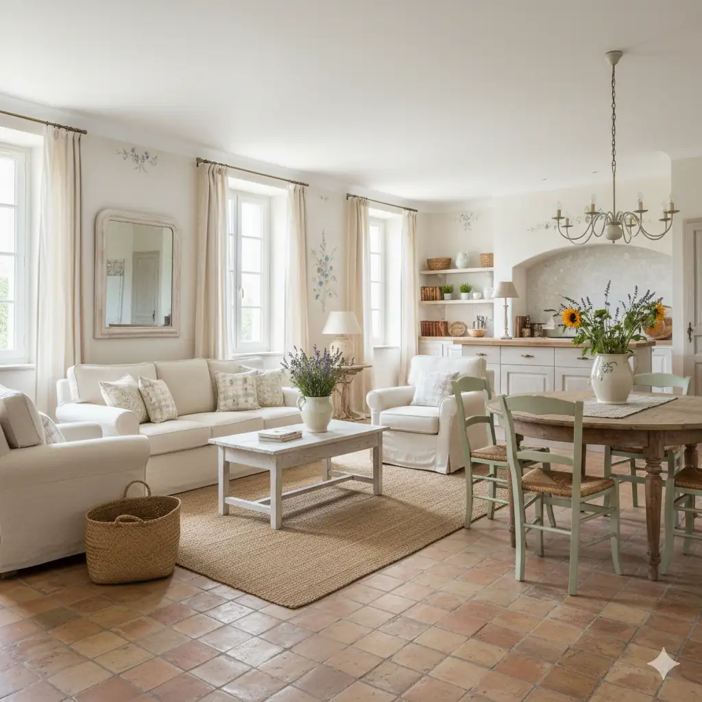 Дизайн квартир в стиле прованс в Москве