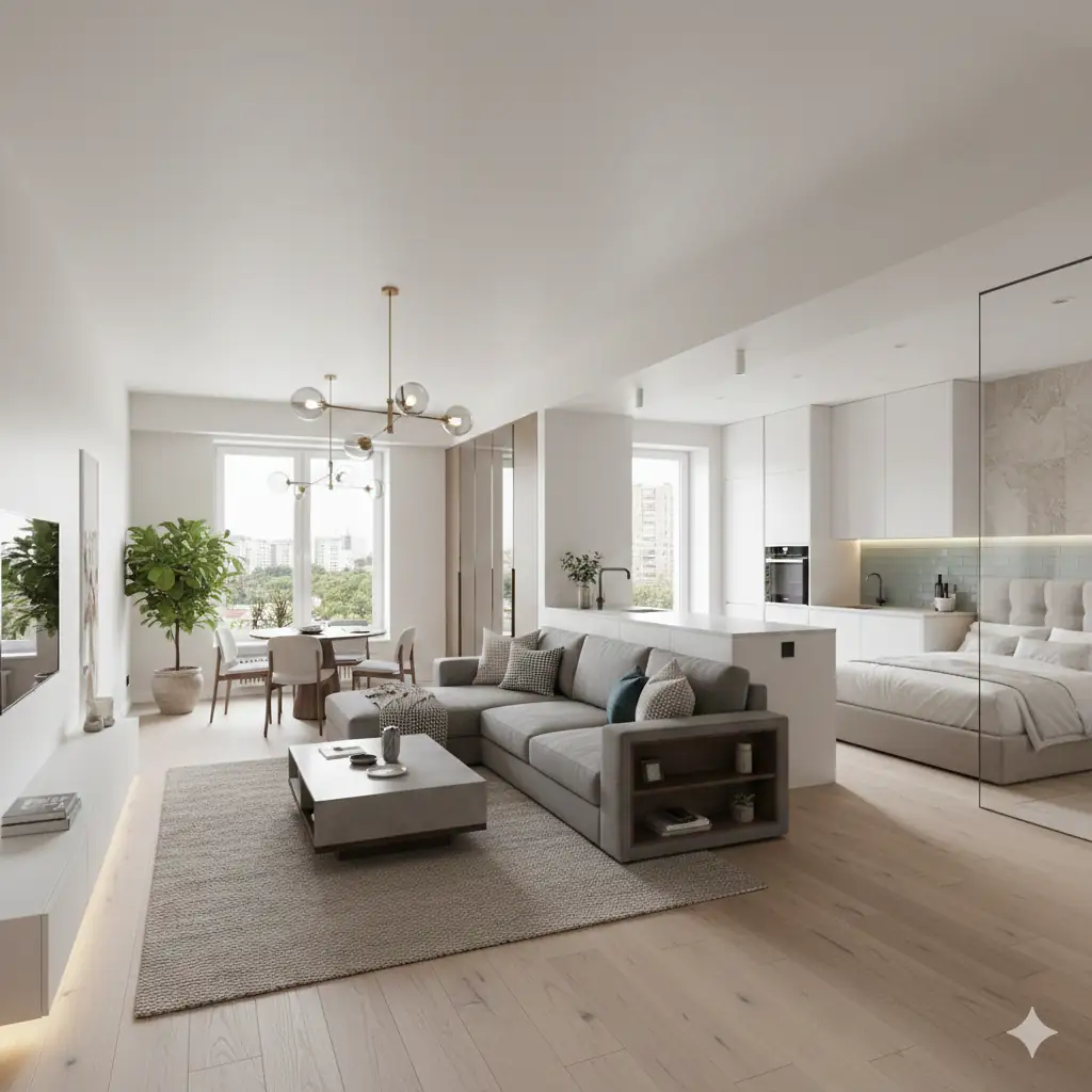 Дизайн квартир П44-Т серии в Москве