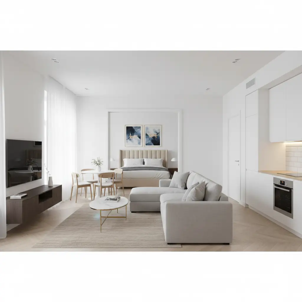 Ремонт 3-к квартиры в новостройке в Москве