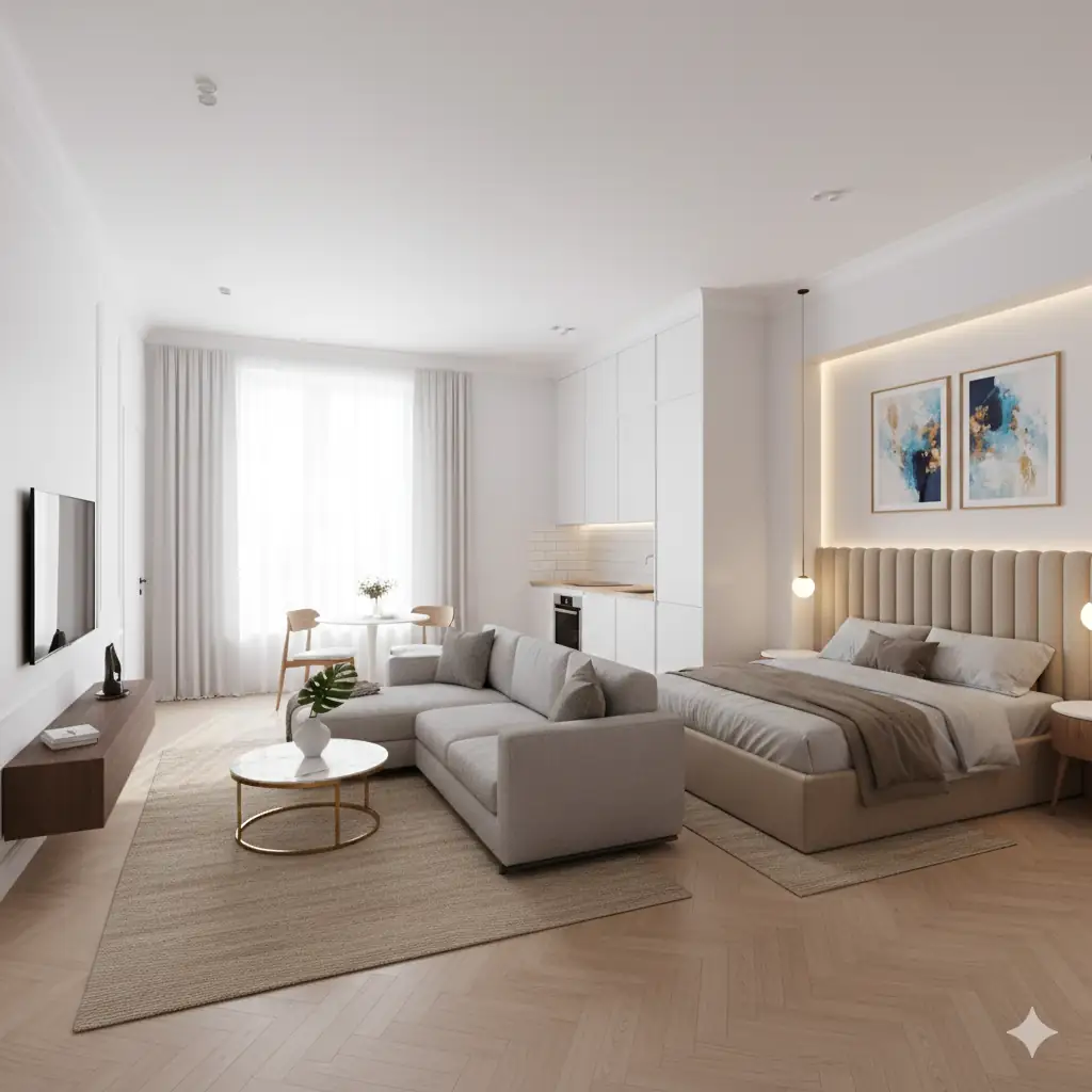 Ремонт студии в Москве