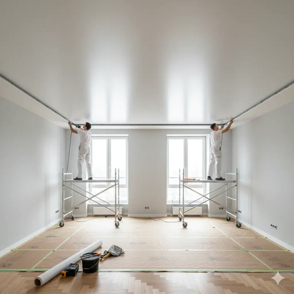 Ремонт подвесных потолков в Москве