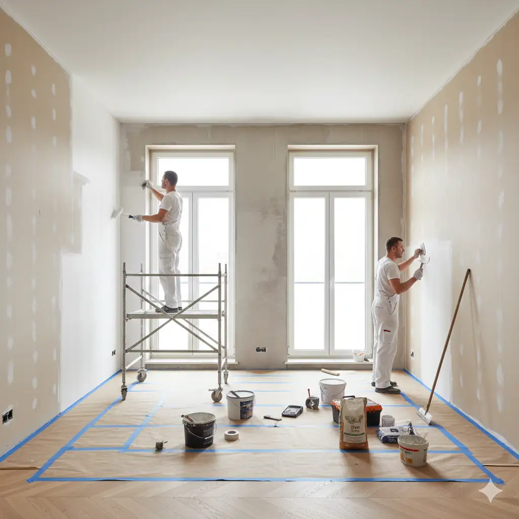 Ремонт стен в Москве