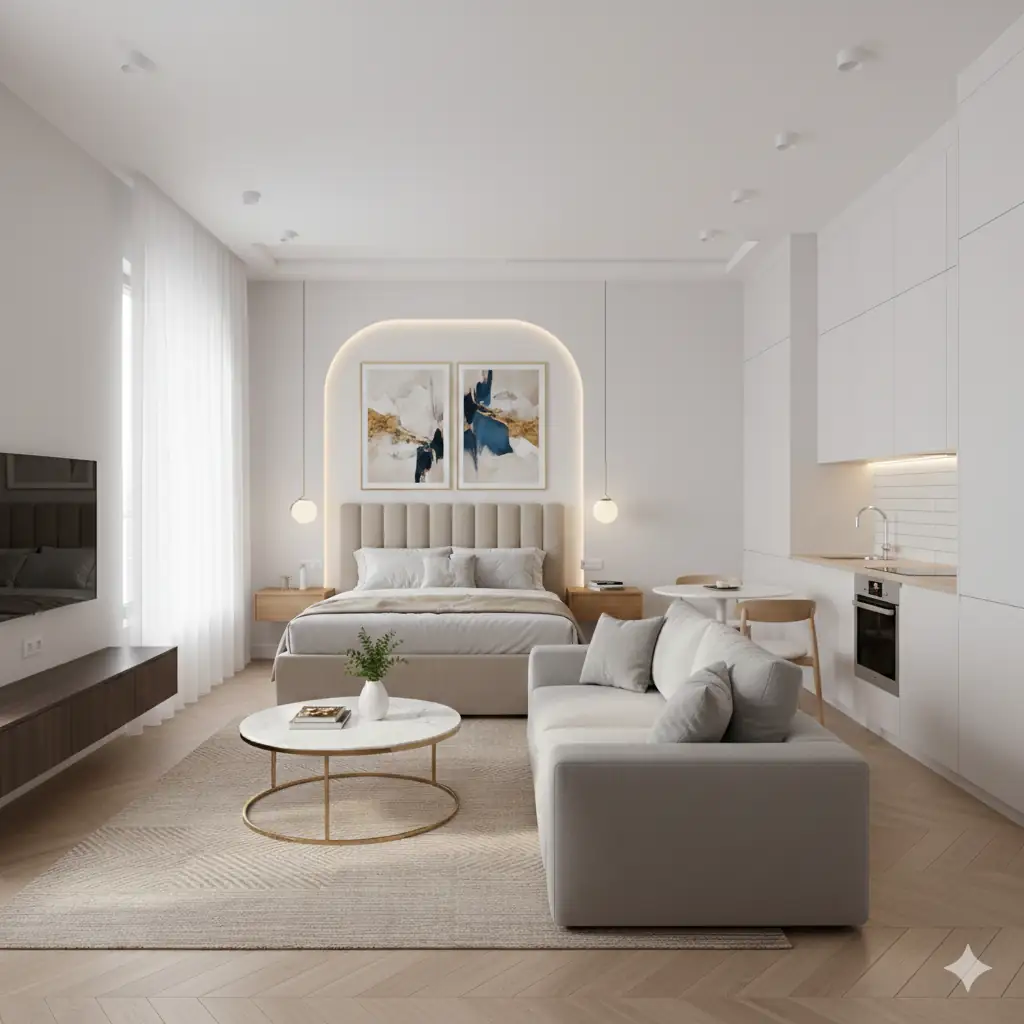 Евроремонт студии в Москве