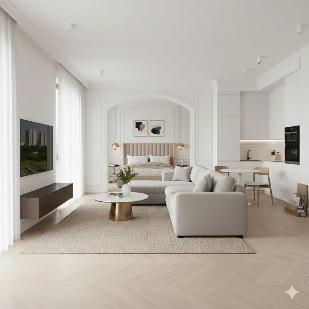 Ремонт в новостройке в Подмосковье в Москве