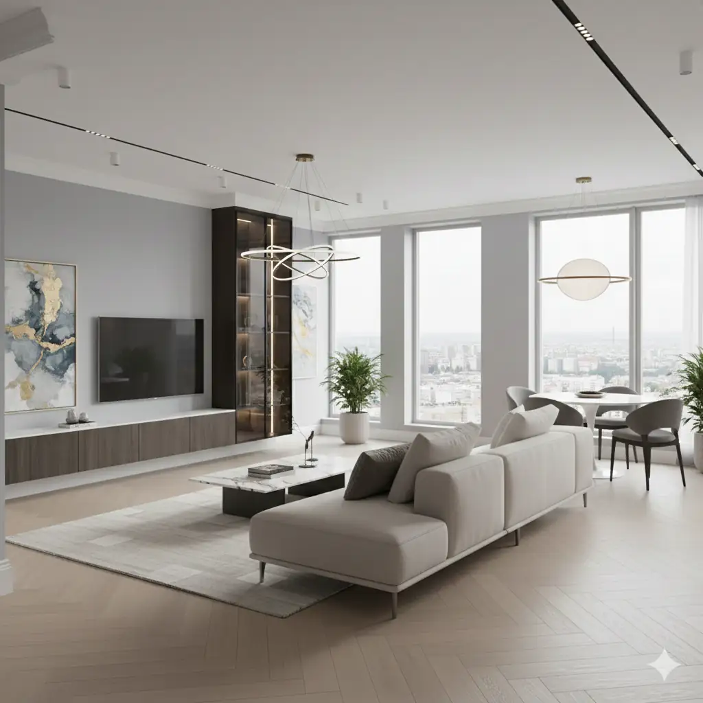 Комплексный ремонт квартиры в Москве