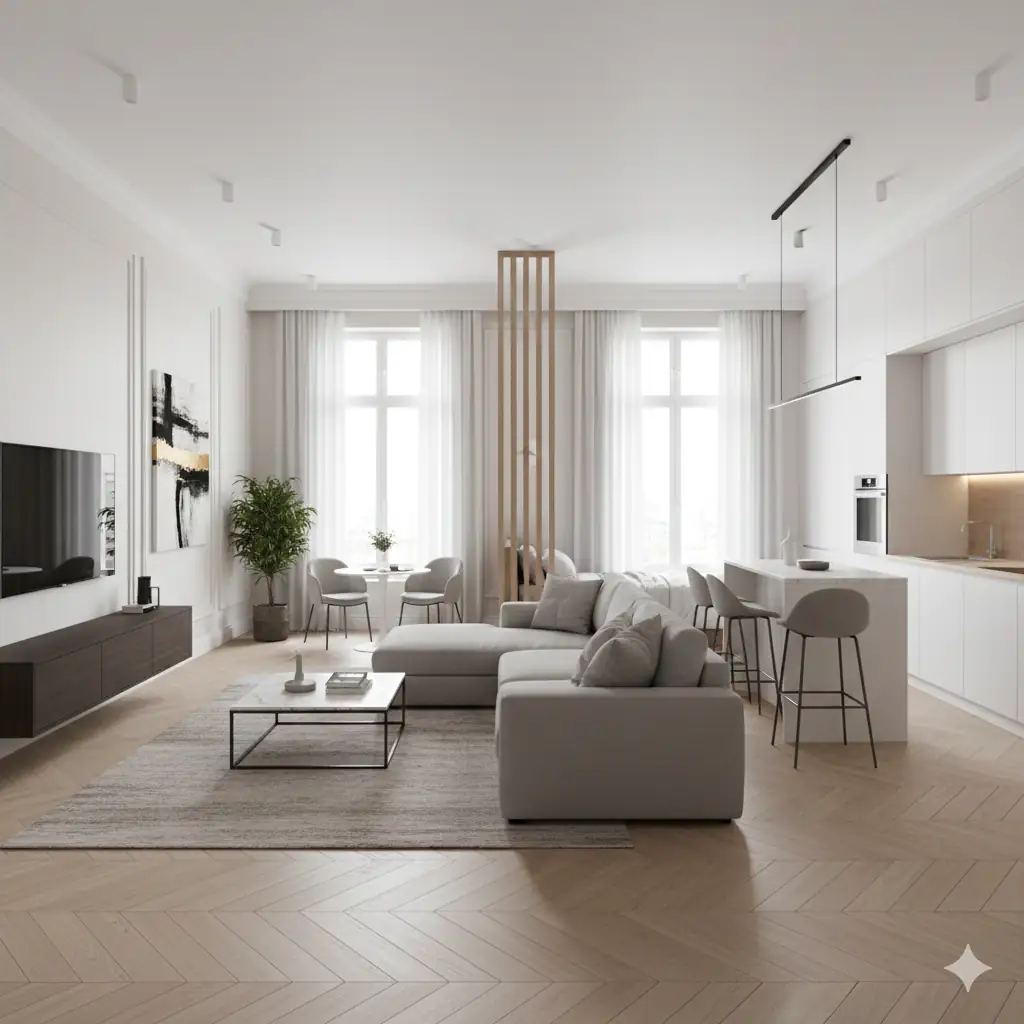 Ремонт квартир 48 м2 в Москве