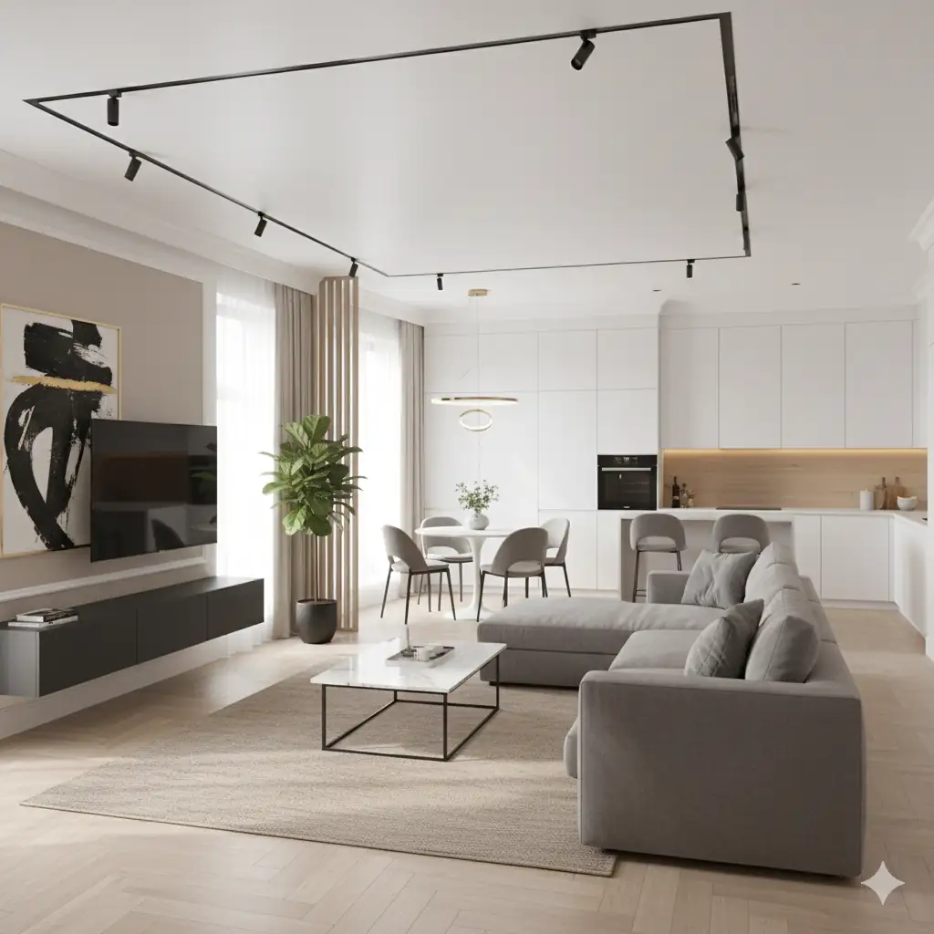 Ремонт квартир 55 м2 в Москве