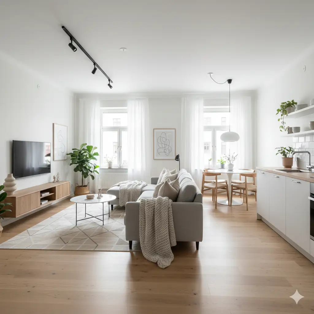 Ремонт в скандинавском стиле в Москве