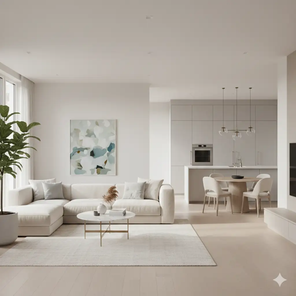 Ремонт квартир в светлых тонах в Москве