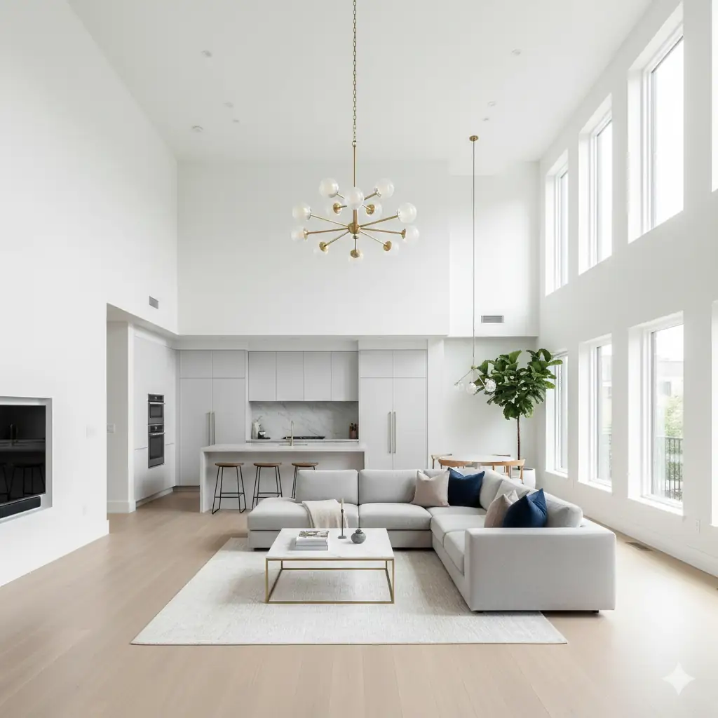 Ремонт квартир с высокими потолками в Москве